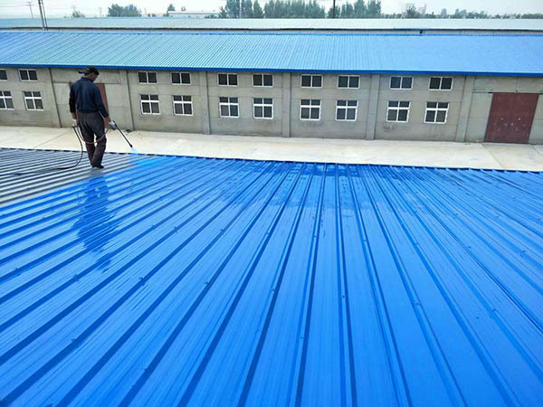 四方台 彩钢瓦喷漆翻新工业厂房、仓库
